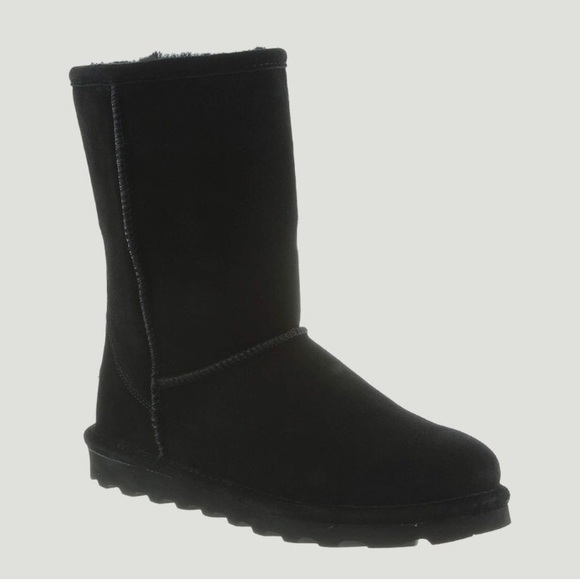 Bearpaw Women's Elle Short Waterproof Suede Mid-Calf Snow Winter Boots NEW - Picture 5 of 14